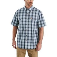 Carhartt Mens Original Fit Short Sleeve Plaid Shirt