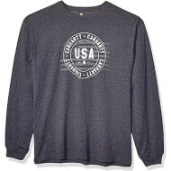 Carhartt Mens Lubbock USA Graphic Long Sleeve T Shirt (Regular and Big & Tall Sizes)