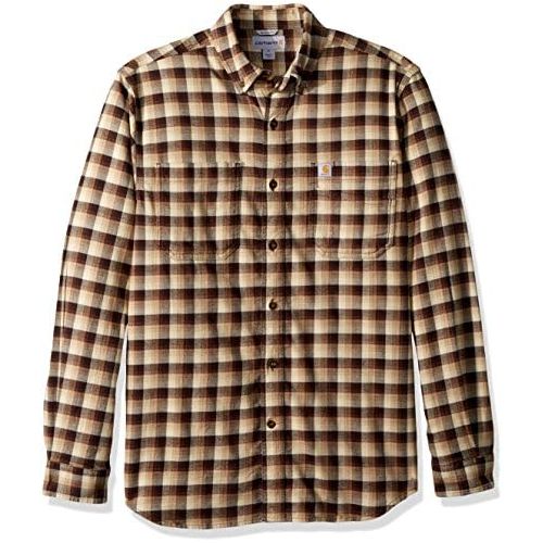  Carhartt Mens Rugged Flex Hamilton Plaid Shirt