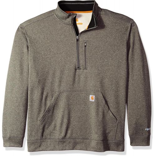  Carhartt Mens Force Extremes Mock-Neck Half-Zip Sweatshirt (Regular and Big & Tall Sizes)