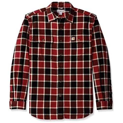  Carhartt Mens Hubbard Plaid Shirt