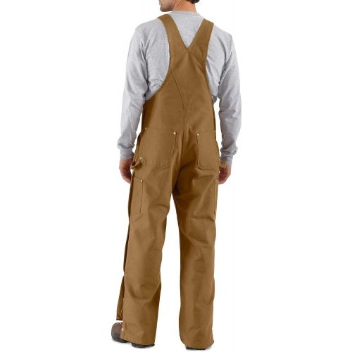  Carhartt Mens Jeans 44X30 Adjustable Strap Overalls Cotton