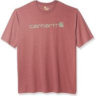 Carhartt Mens Big & Tall Short-Sleeve, Iron Ore Heathe, XX