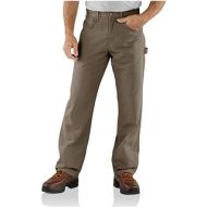 Carhartt Mens B159 Canvas Carpenter Loose Fit Pant - 38W x 34L - Mushroom