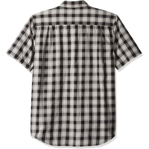  Carhartt Mens Fort Plaid Short Sleeve Shirt