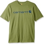 Carhartt Mens Signature Logo Short Sleeve Midweight Jersey T-Shirt K195