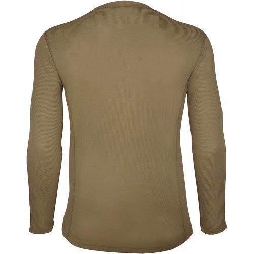  Carhartt Mens Force Midweight Classic Henley Thermal Base Layer Long Sleeve Shirt