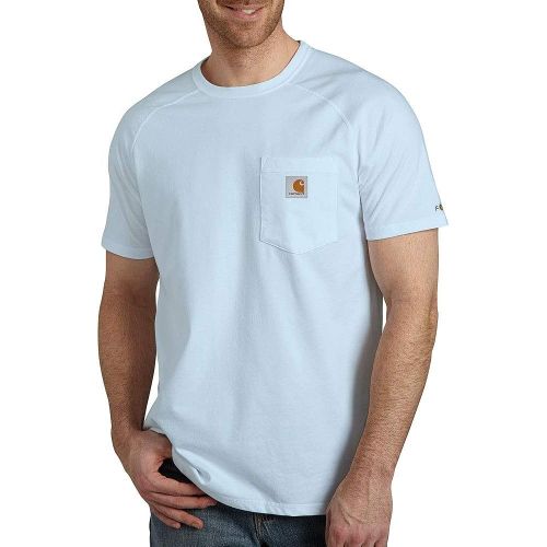  Carhartt Mens Force Cotton Delmont Short Sleeve T-Shirt