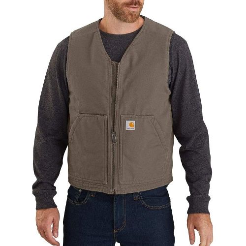  Carhartt Mens Long Sleeve, Driftwood, Large