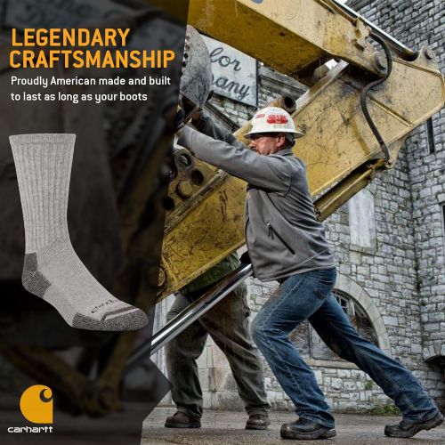  Carhartt All-season Cotton Crew Work Socks