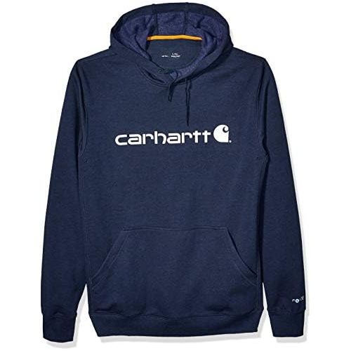 Carhartt Mens Tall Size Big & Tall Force Delmont Signature Graphic Hooded Sweatshirt