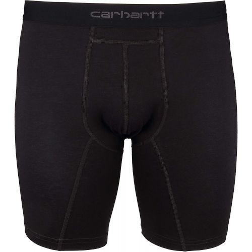  Carhartt Mens Cotton Polyester 2 Pack Boxer Brief