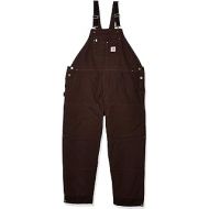 Carhartt Mens Quilt Lined Washed Duck Bib Overalls
