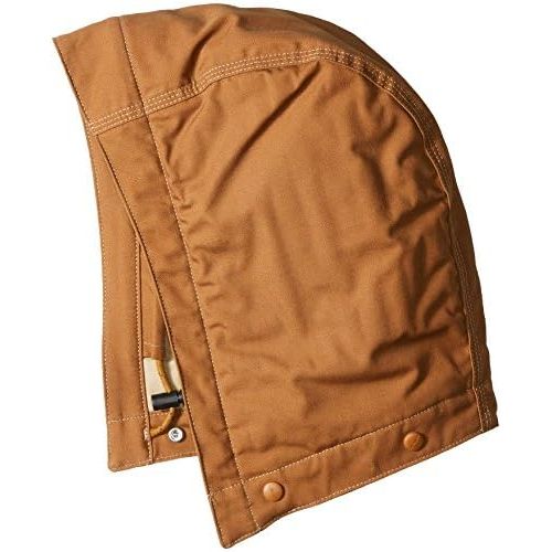  Carhartt Mens Flame-Resistant Quick Duck Hood, Brown, One Size