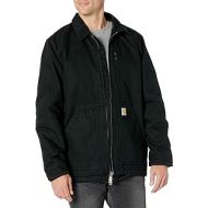 Carhartt mens Loose Fit Washed Duck Sherpa-lined Coat