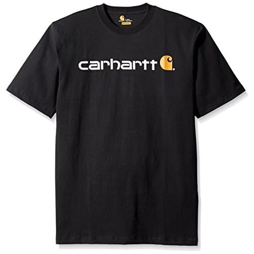  Carhartt Mens Core Logo Workwear Short-Sleeve T-Shirt