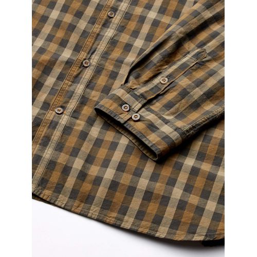  Carhartt Mens Essential Plaid Button Down Long Sleeve Shirt