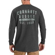 Carhartt Mens 104433 Heavyweight Rugged Workwear Long Sleeve T-Shirt