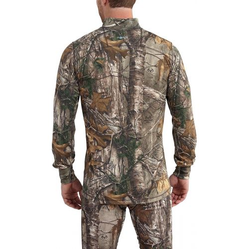  Carhartt Mens 102224 Base Force Extremes Cold Weather Camo Quarter Zi