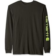 Carhartt Mens Signature Logo Long Sleeve T Shirt K231