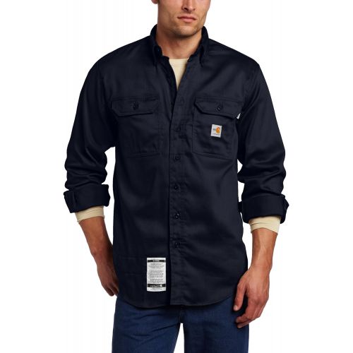  Carhartt Mens Big & Tall Flame Resistant Lightweight Twill Shirt