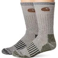 Carhartt Mens A118-4 Cold Weather Wool Blend Crew Socks (Pack of 4)