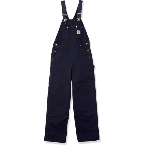  Carhartt Mens Duck Bib Overalls Unlined