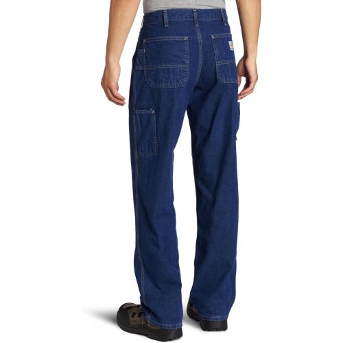  Carhartt Mens Flame Resistant Signature Denim Dungaree