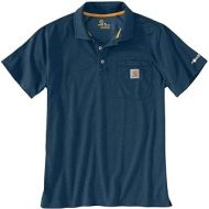 Carhartt Mens Force Cotton Delmont Pocket Polo