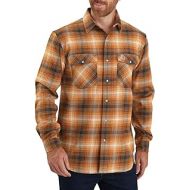 Carhartt Mens Long-Sleeve, Copper, Large