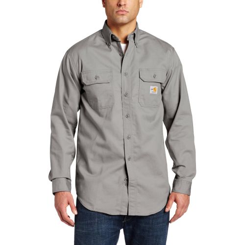  Carhartt Mens Big & Tall Flame Resistant Classic Twill Shirt