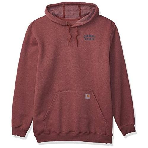  Carhartt Mens Original Fit Midweight Hooded Rugged Workwear Graphic Sweatshirt