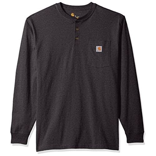  Carhartt Mens Workwear Pocket Long Sleeve Henley