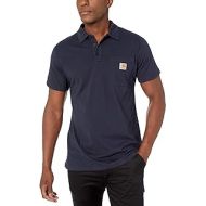 Carhartt Mens Force Cotton Delmont Pocket Polo (Regular and Big & Tall Sizes)