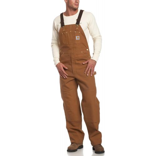  Carhartt Mens Duck Bib Unlined Overall R01