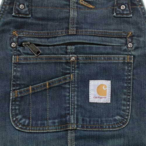  Carhartt Mens Rugged Flex Denim Bib Overalls