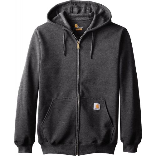  Carhartt Mens Midweight Hooded Zip-Front Sweatshirt