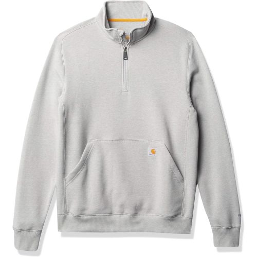  Carhartt Mens Force Relaxed Fit Midweight Quarter-Zip Mock-Neck Sweatshirt