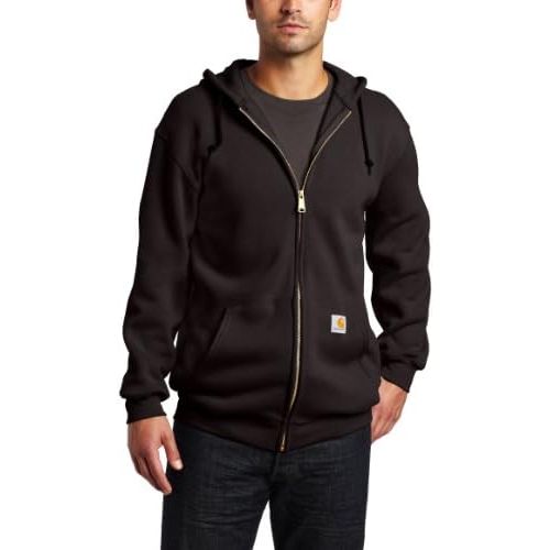  Carhartt Mens Midweight Hooded Zip Front Sweatshirt