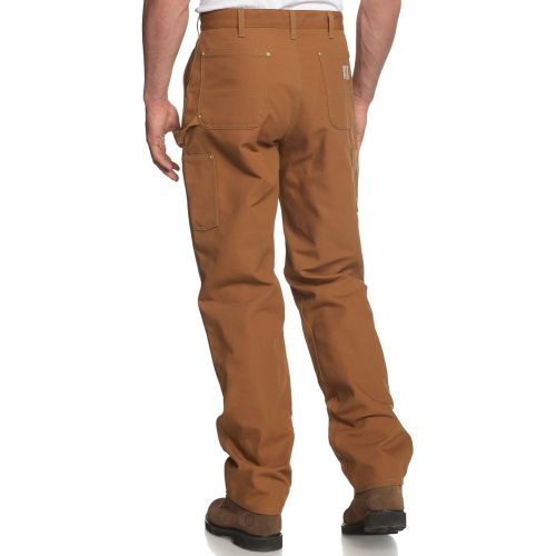  Carhartt Mens Firm Duck Double-Front Work Dungaree Pant B01