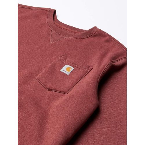  Carhartt Mens Crewneck Pocket Sweatshirt (Regular and Big & Tall Sizes)