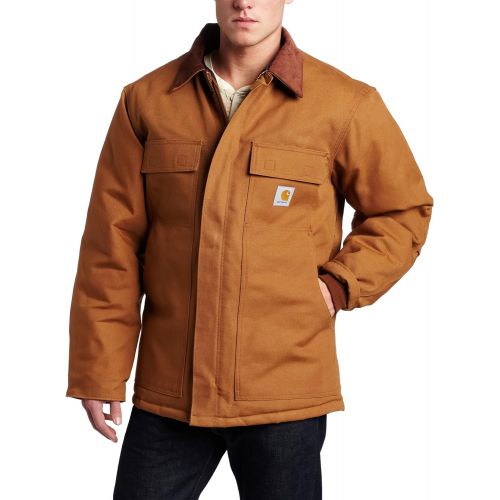  Carhartt Mens Big & Tall Arctic Quilt Lined Duck Traditional Coat C003