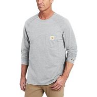 Carhartt Mens Force Cotton Delmont Long-Sleeve T-Shirt