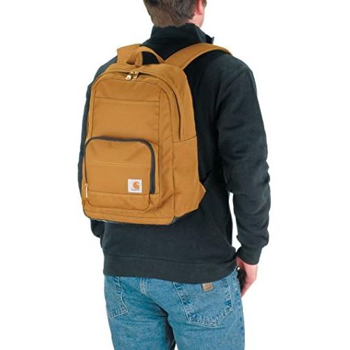  [아마존베스트]Carhartt Legacy Classic Work Backpack with Padded Laptop Sleeve, Carhartt Brown