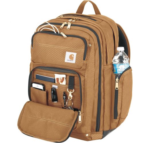  [아마존베스트]Carhartt Legacy Deluxe Work Backpack with 17-Inch Laptop Compartment, Carhartt Brown