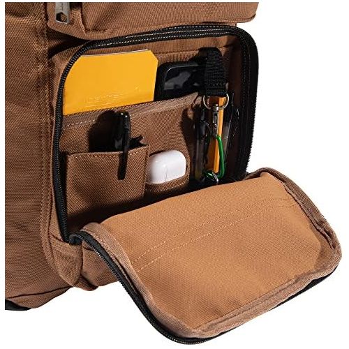  [아마존베스트]Carhartt Legacy Standard Work Backpack with Padded Laptop Sleeve and Tablet Storage, Carhartt Brown