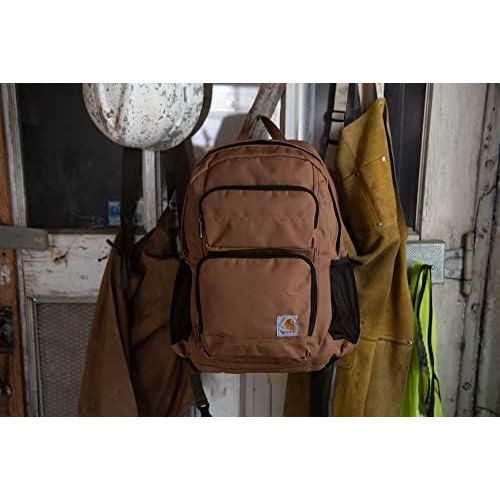  [아마존베스트]Carhartt Legacy Standard Work Backpack with Padded Laptop Sleeve and Tablet Storage, Black