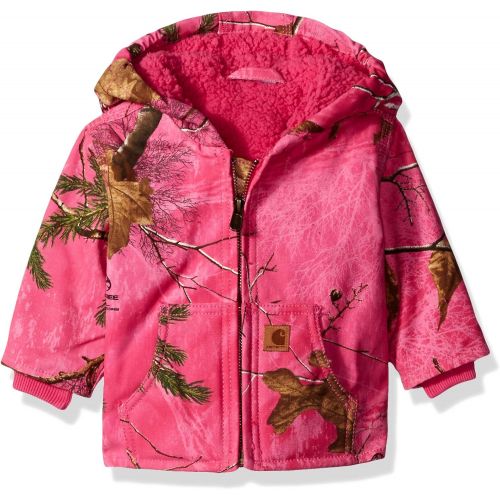  Carhartt Girls Redwood Jacket Sherpa Lined