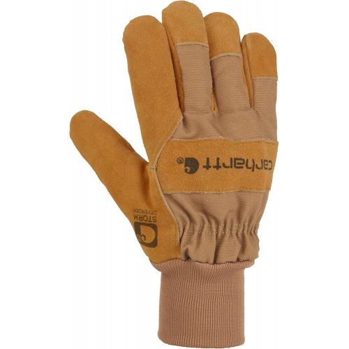  Carhartt Mens Wb Suede Leather Waterproof Breathable Work Glove