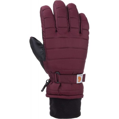  Carhartt Womens Quilts Insulated Breathable Glove with Waterproof Wicking Insert